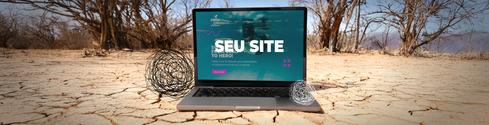 O site existe, mas não o público: por que sua presença digital não ganha tração